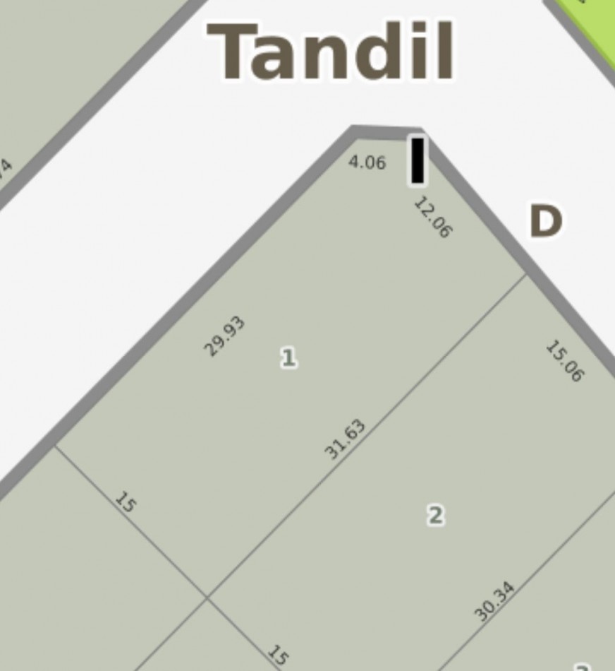 VENTA AMPLIO LOTE DE 480 MTS, EN ESQUINA  BARRIO HIPODROMO 