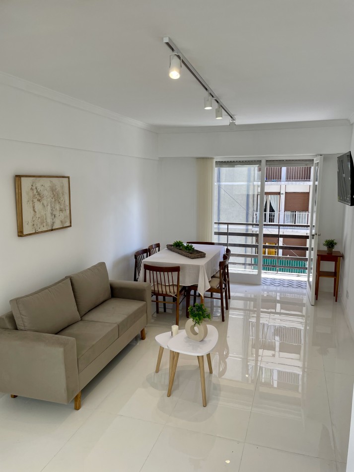 3 amb reciclado y amoblado a metros del mar