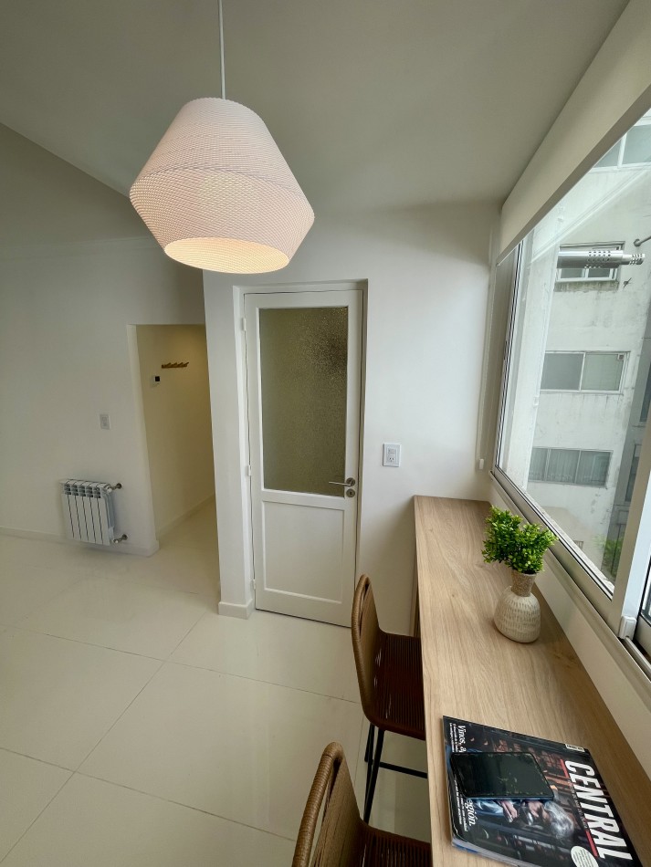 3 amb reciclado y amoblado a metros del mar