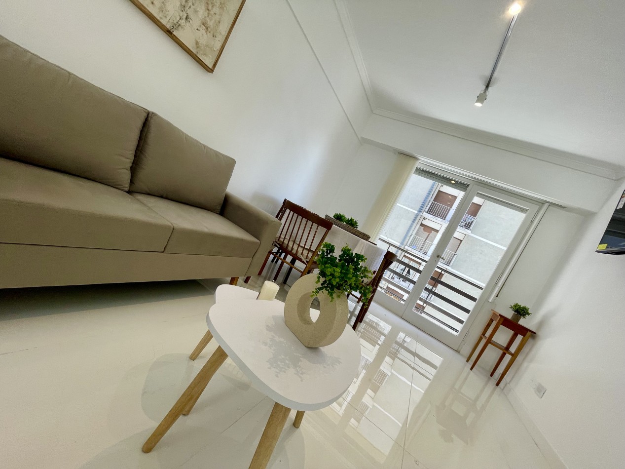 3 amb reciclado y amoblado a metros del mar