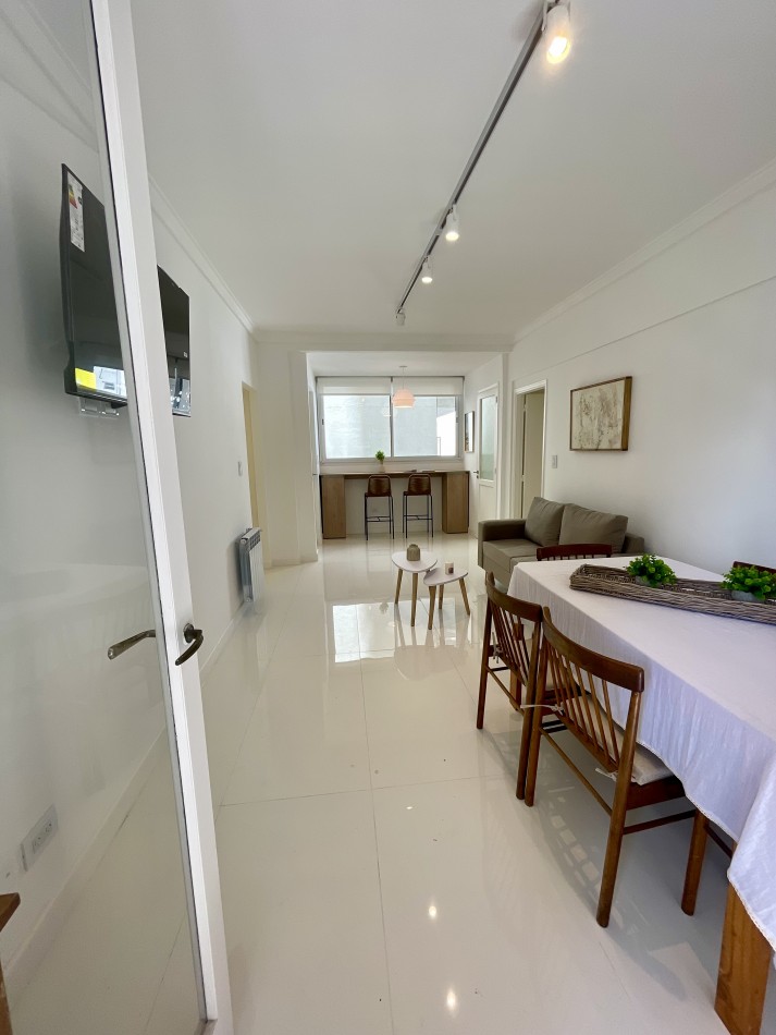 3 amb reciclado y amoblado a metros del mar