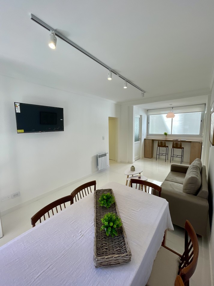 3 amb reciclado y amoblado a metros del mar