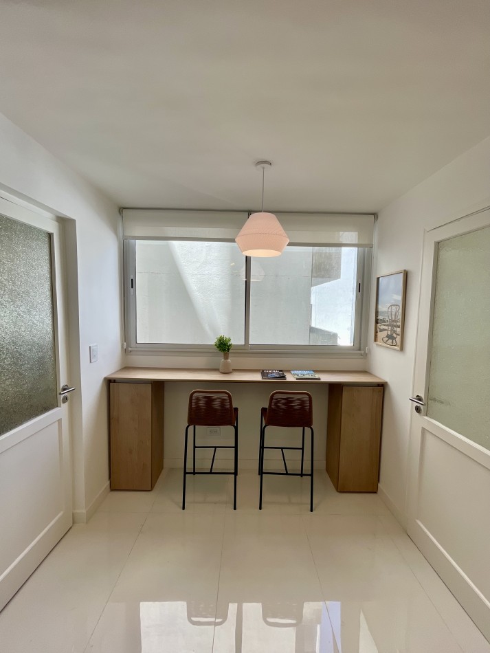 3 amb reciclado y amoblado a metros del mar