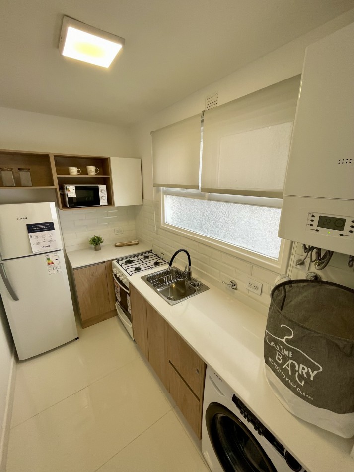 3 amb reciclado y amoblado a metros del mar