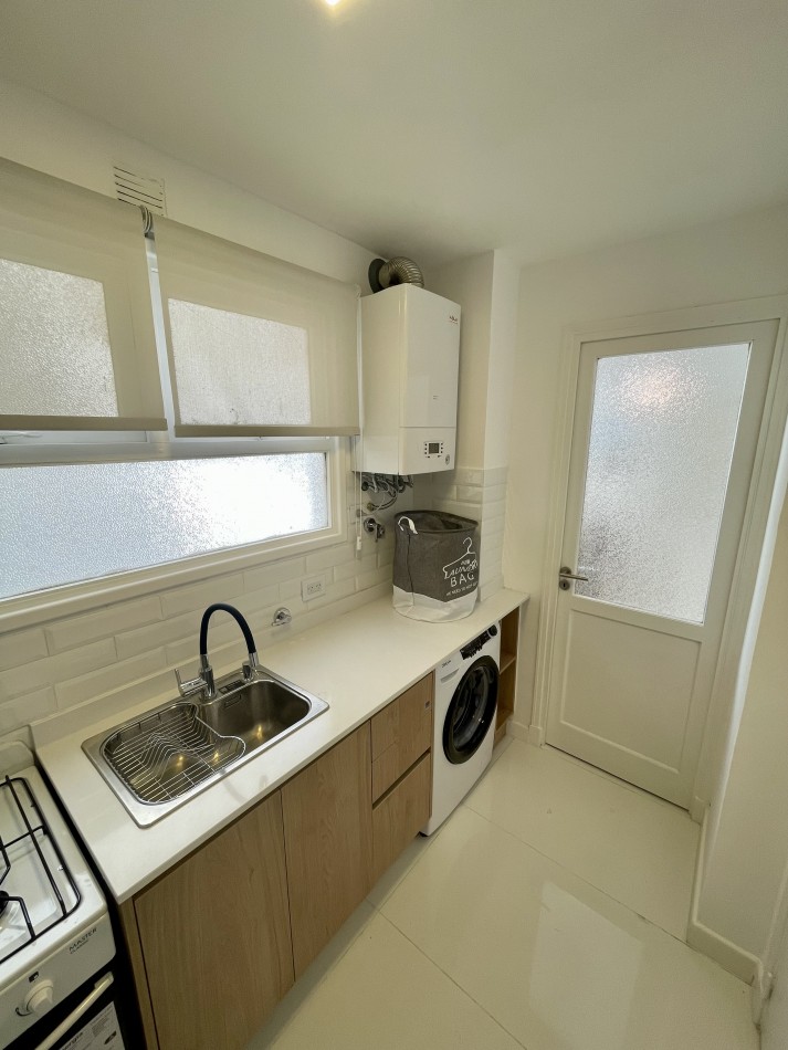 3 amb reciclado y amoblado a metros del mar