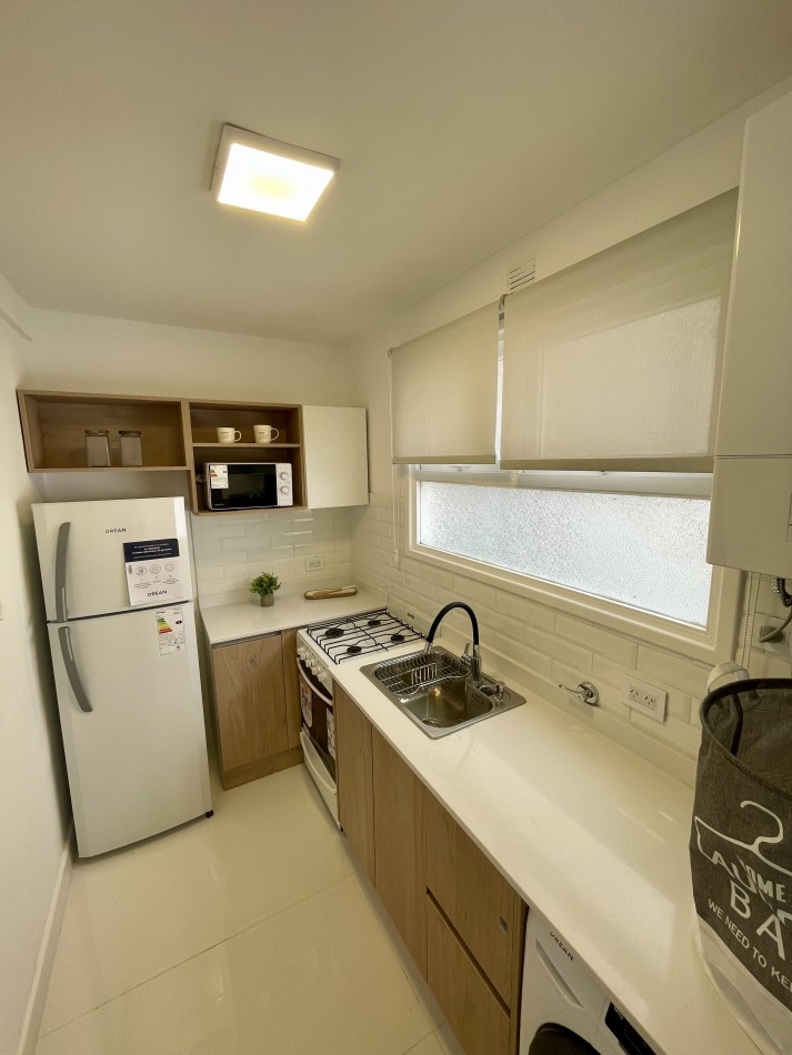 3 amb reciclado y amoblado a metros del mar