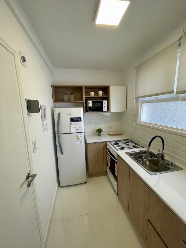 3 amb reciclado y amoblado a metros del mar