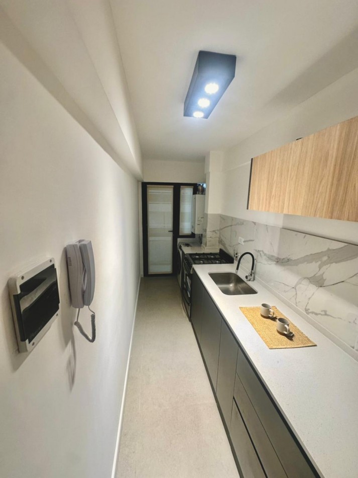 3 amb con vista plena al mar, balcon y cochera