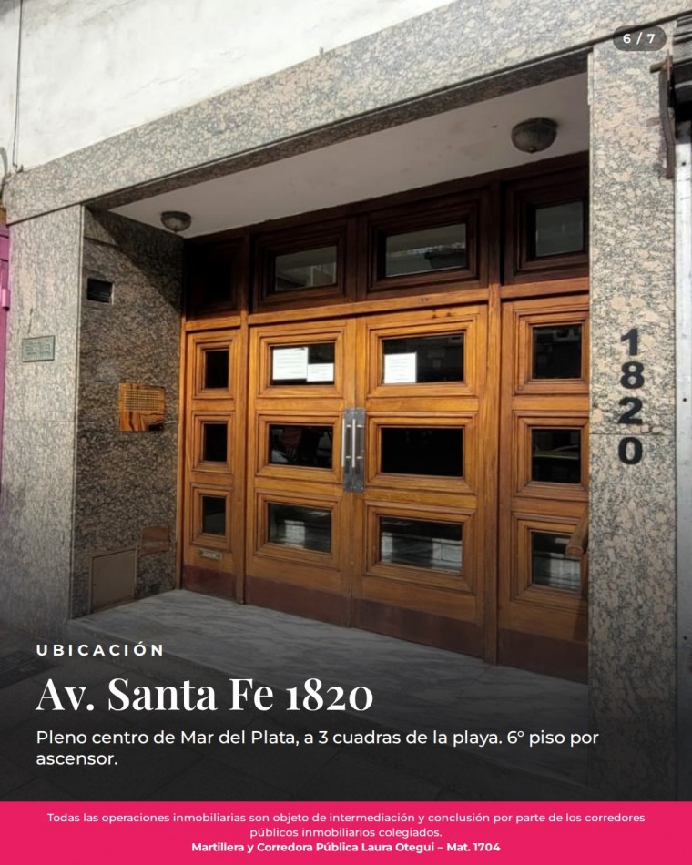 VENTA MONOAMBIENTE ZONA CENTRO