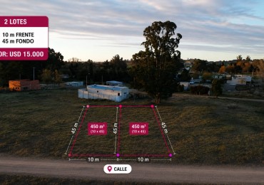 VENTA LOTES ZONA LA ELENA 