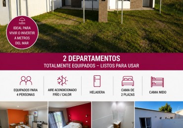 Departamentos equipados en venta - Claromeco