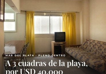 VENTA MONOAMBIENTE ZONA CENTRO